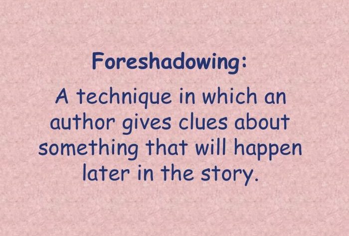 Story beginning hints write when